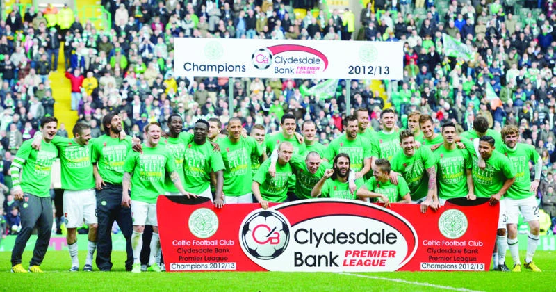 Celtic clinches title in style