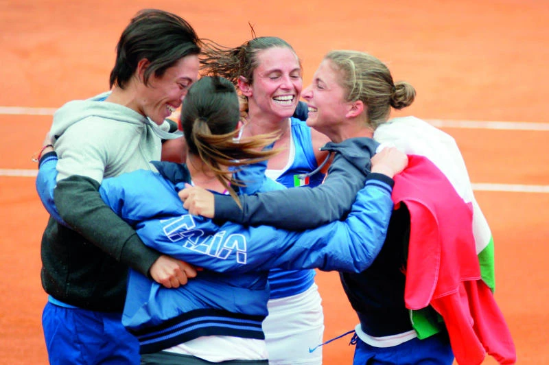 Italy’s Vinci seals Fed Cup final against Russia
