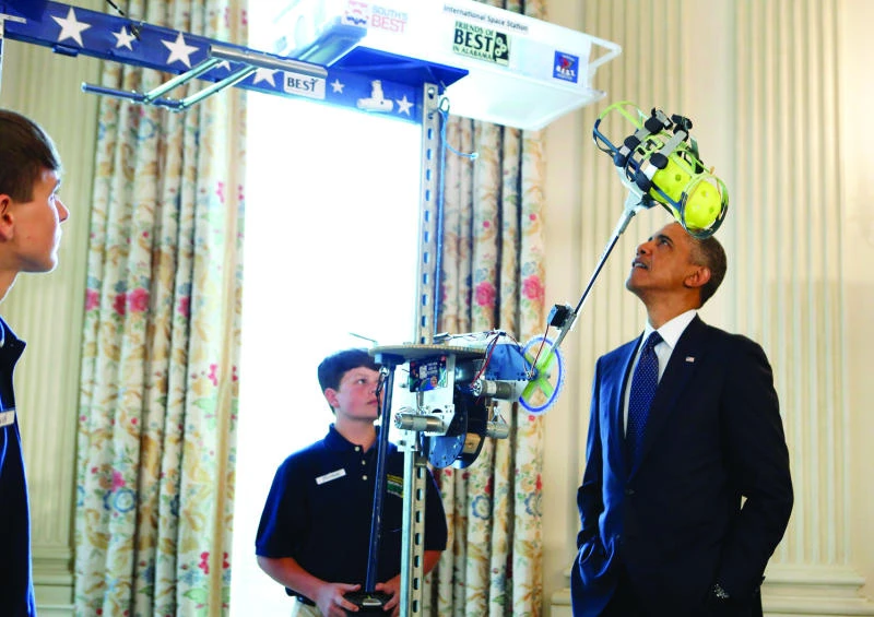 Whiz kids display their stuff at White House fair