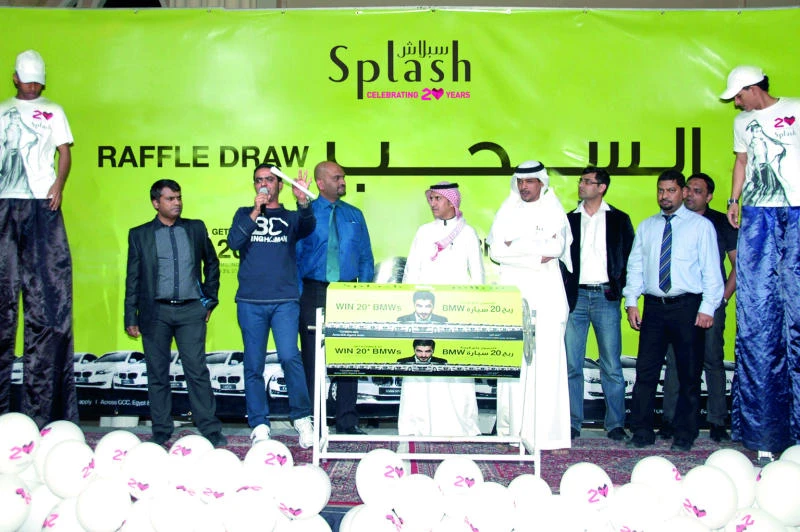 Chance to win BMW cars in Splash promotion