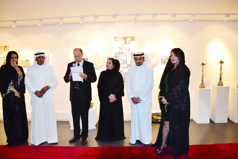 Saudi artists show diverse artwork in French Consulate