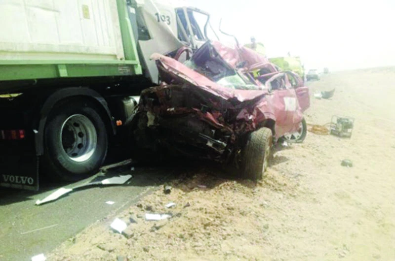 Family of six killed in car crash