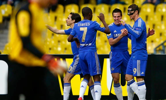 Chelsea into Europa semis despite defeat
