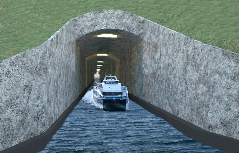 Norway wants to build world's first tunnel for ships