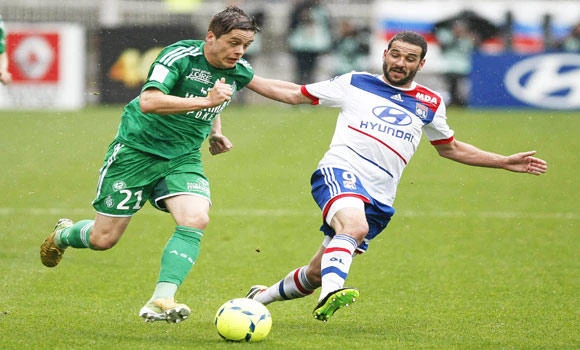 Honors even in Lyon St. Etienne derby