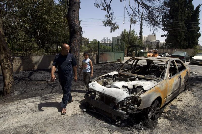 Fire erupts at Israeli prison holding ex-president