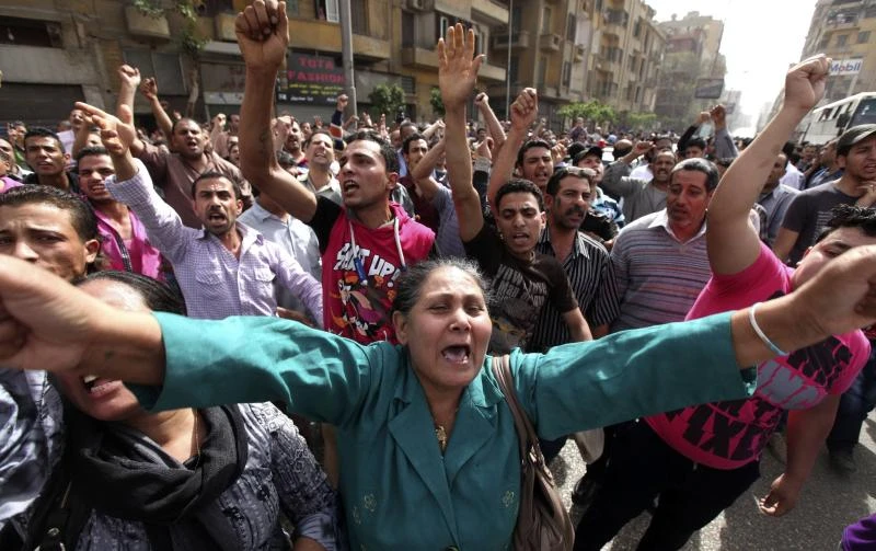 Clashes follow Coptic funeral