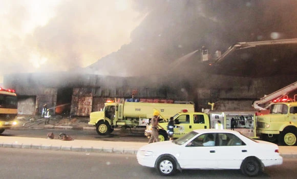 1,521 fire rescue operations in Makkah
