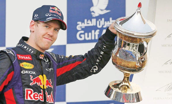Vettel roars to top after Bahrain GP victory