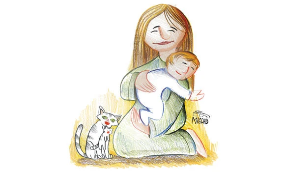 How rocking a baby is like holding a kitten by the neck