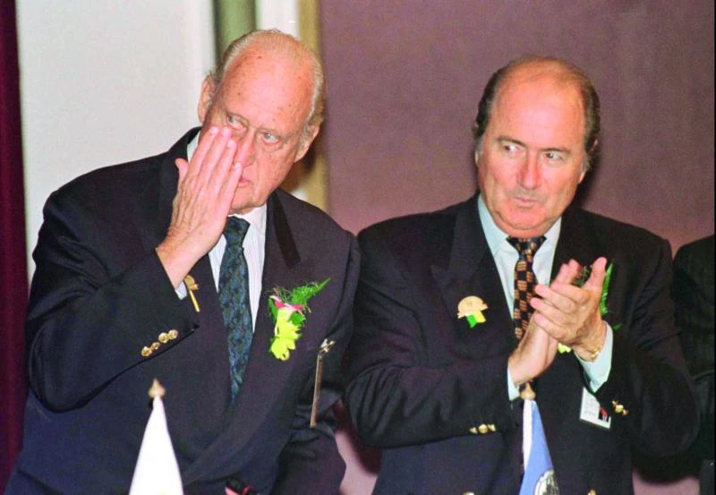 Havelange quits, Blatter cleared of misconduct