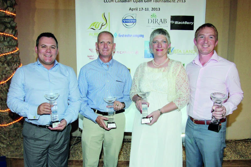 Donald team wins CCOR Canadian Open Golf Tournament