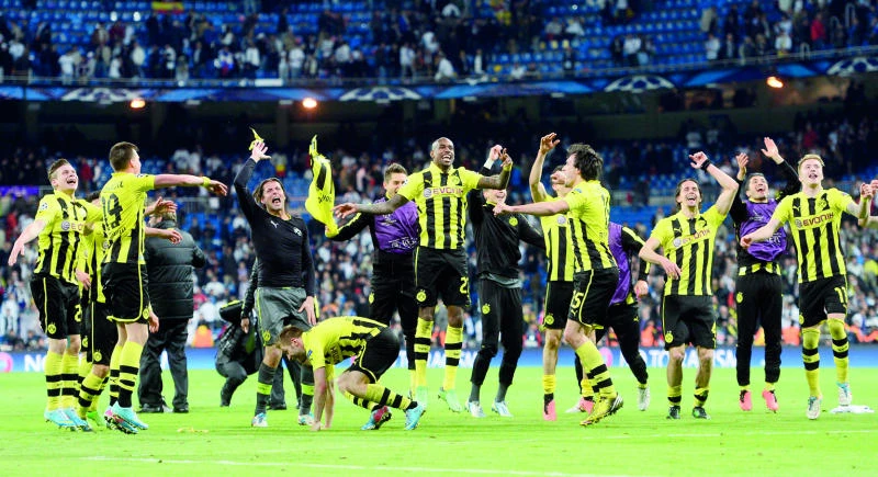 Dortmund survives at Real to reach final