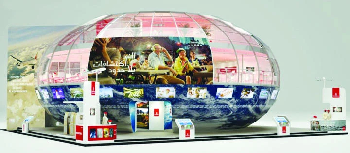 Emirates celebrating 20 years of Arabian Travel Market