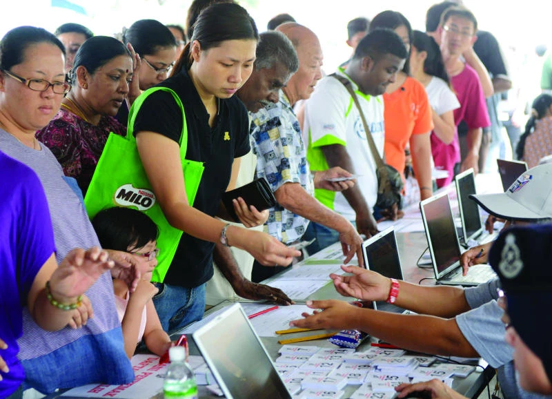 Polls close in Malaysian tight elections