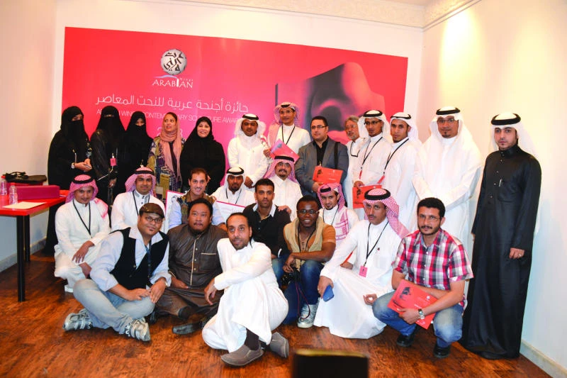 Saudi artist’s ‘Waiting Patron’ wins in sculpture contest