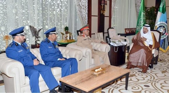 Crown Prince receives Chief of Staff and Commander of Air Forces