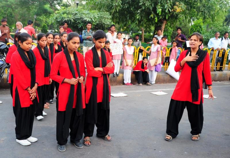 India’s rebels in red take on sexual predators