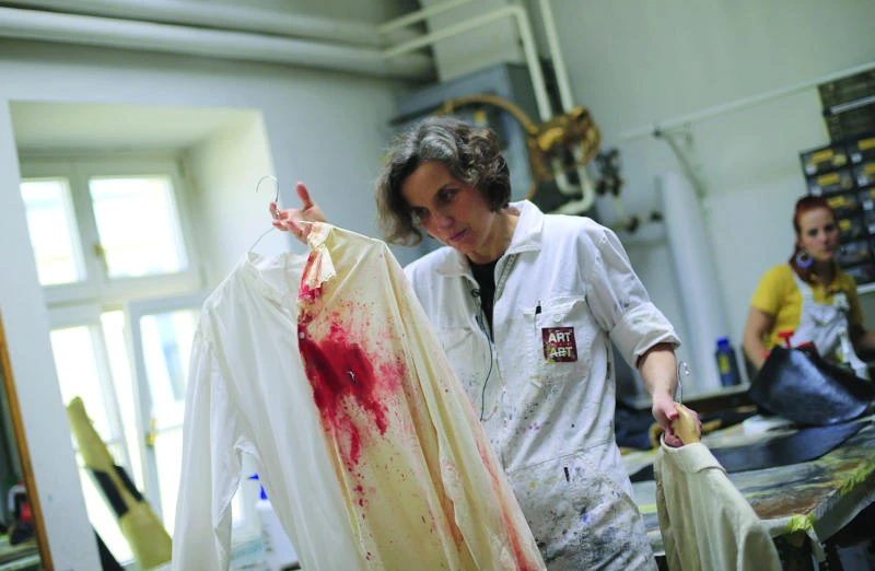 Blood splatter and mud: All in a day’s work for Vienna costumiers