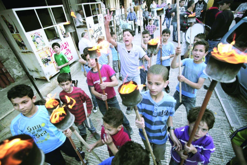 Palestinians mark 1948 mass displacement