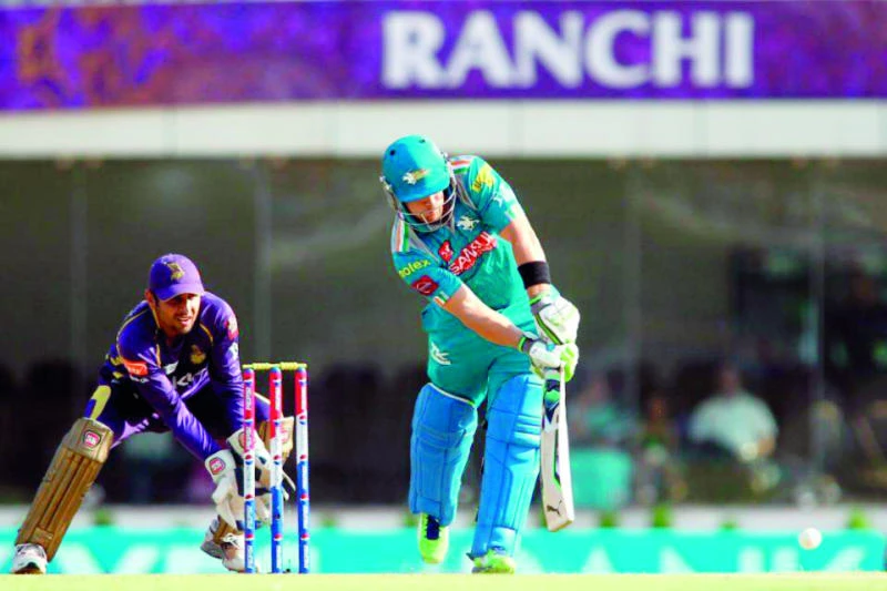 Pune Warriors frustrate Knight Riders