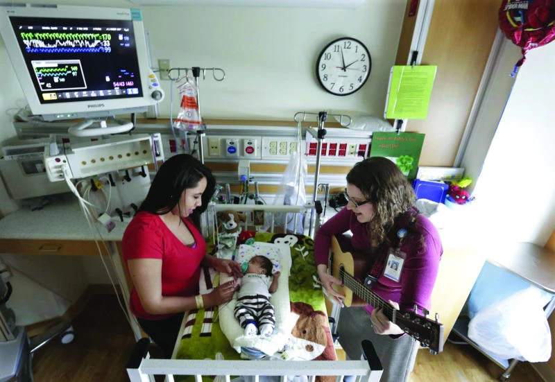 Live music therapy gives toddler a sound sleep