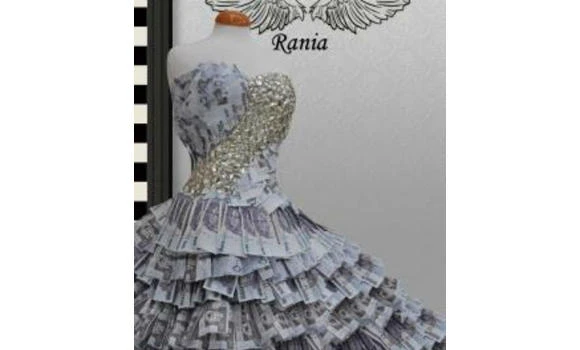 SR-500-banknotes dress wows young designers