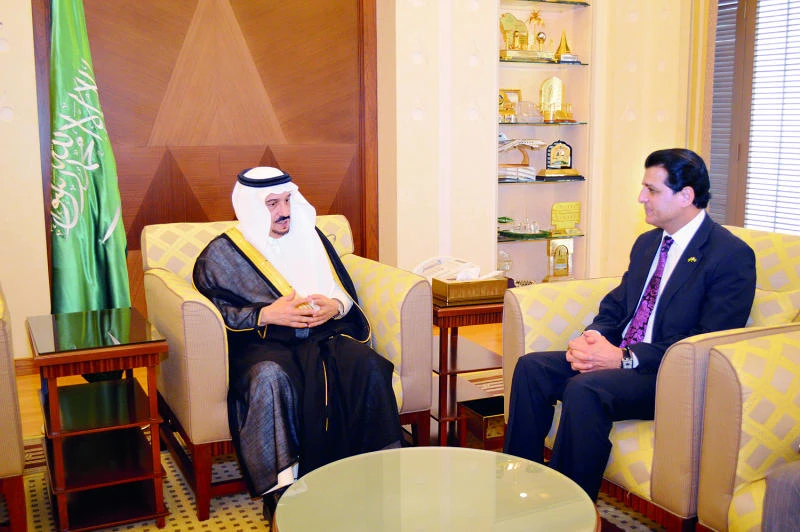 Buraidah governor, Pak envoy discuss key issues