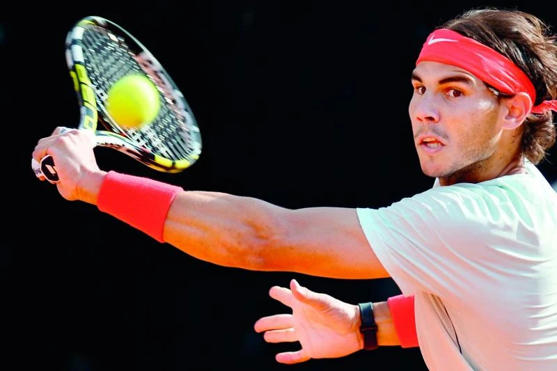 Emotional Nadal reaches Rome final, Serena rolls on