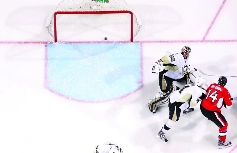Greening’s goal in 2nd OT seals victory for Sens