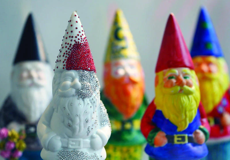 A gnome grows in Chelsea — at the flower show, that is
