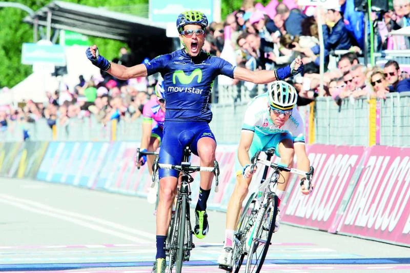 Intxausti wins 16th Giro stage, Nibali still leads