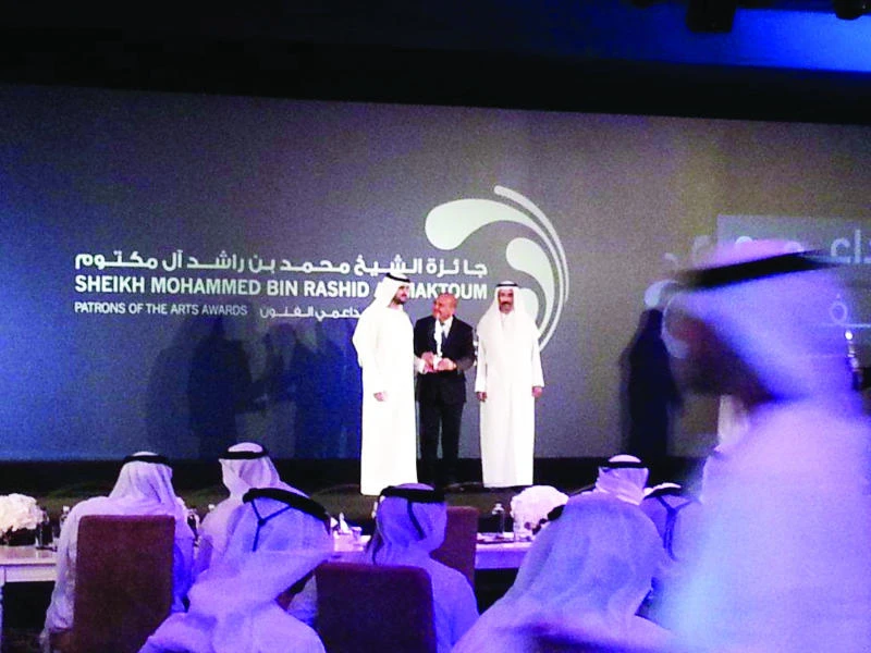 Top arts award for MCN Group’s chairman
