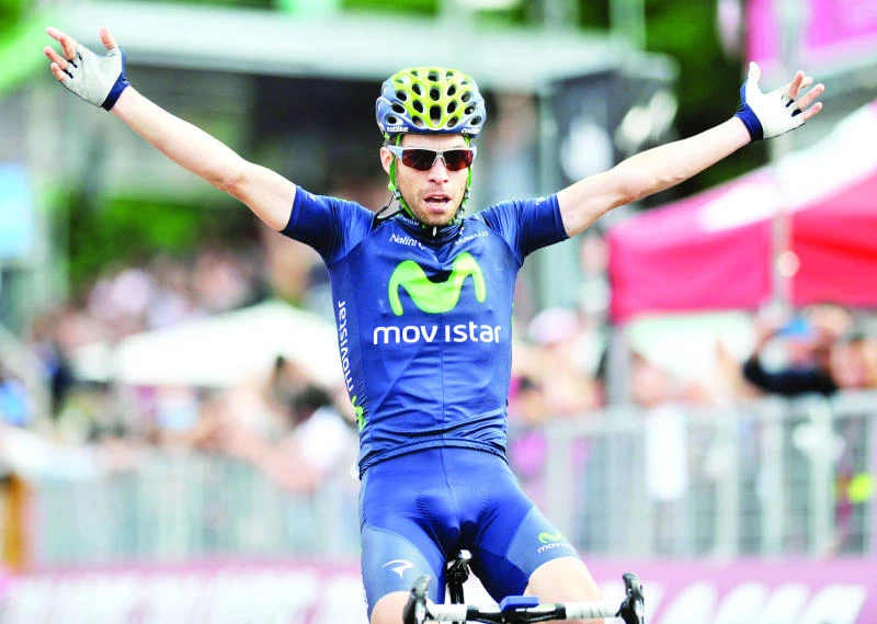 Visconti tops stage, Nibali in pink