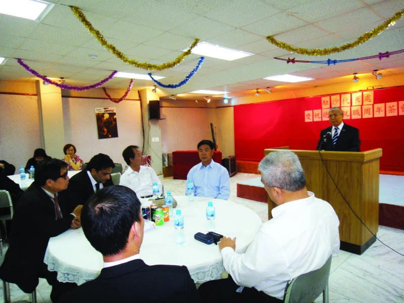 Reception held for Taiwan president’s inauguration