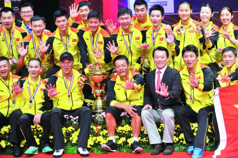 China claims ninth Sudirman Cup