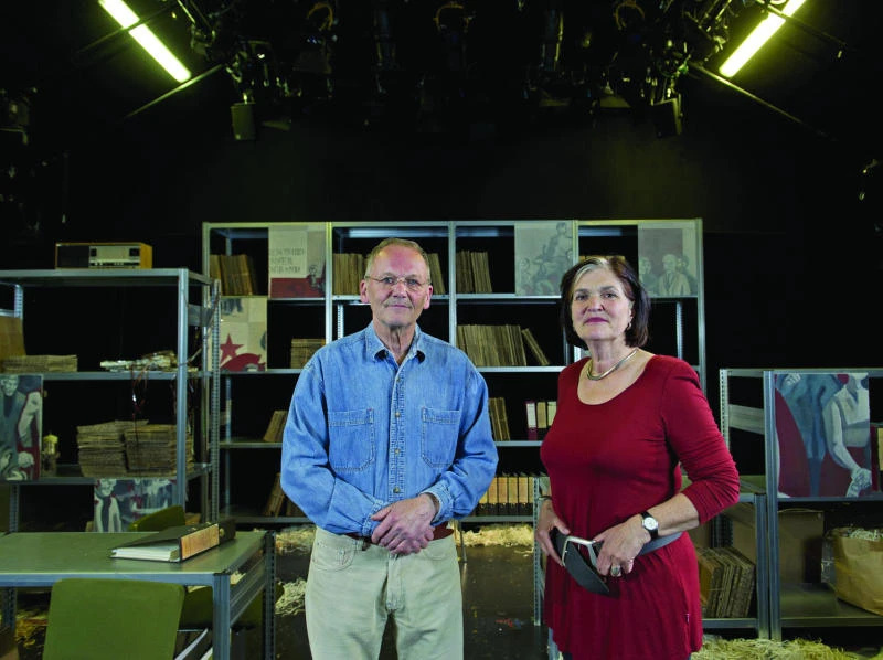 East German spying victims share memories on stage