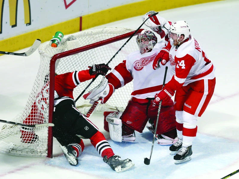 Seabrook’s OT winner lifts Hawks past Wings