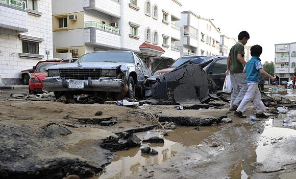 Saudis not insuring homes despite floods