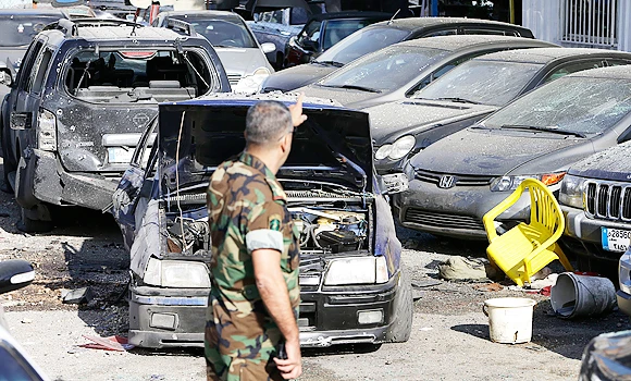 Hezbollah's Beirut heartland hit in Syrian war spillover