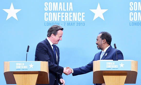 Somali president seeks more funds at London conference