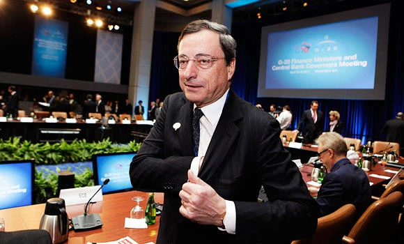 ECB cuts benchmark interest rate to 0.5 percent