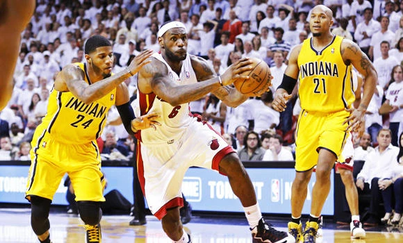 James delivers winner as Heat edge Pacers in humdinger