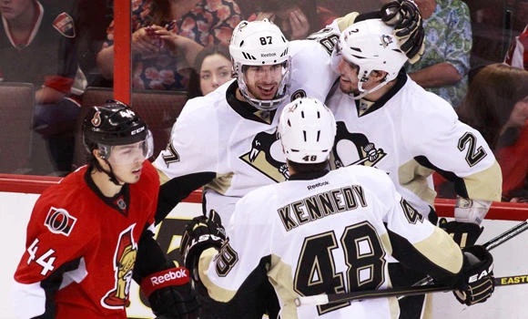 Penguins thrash Senators, on brink of East final
