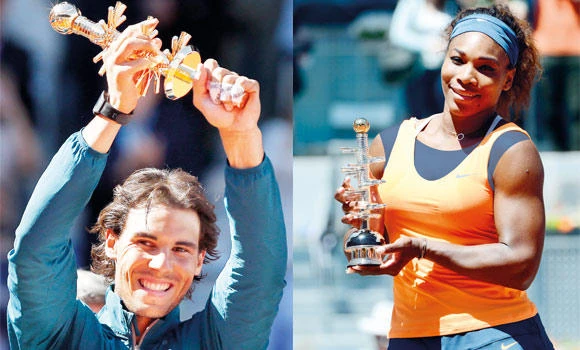 Williams, Nadal supreme in Madrid