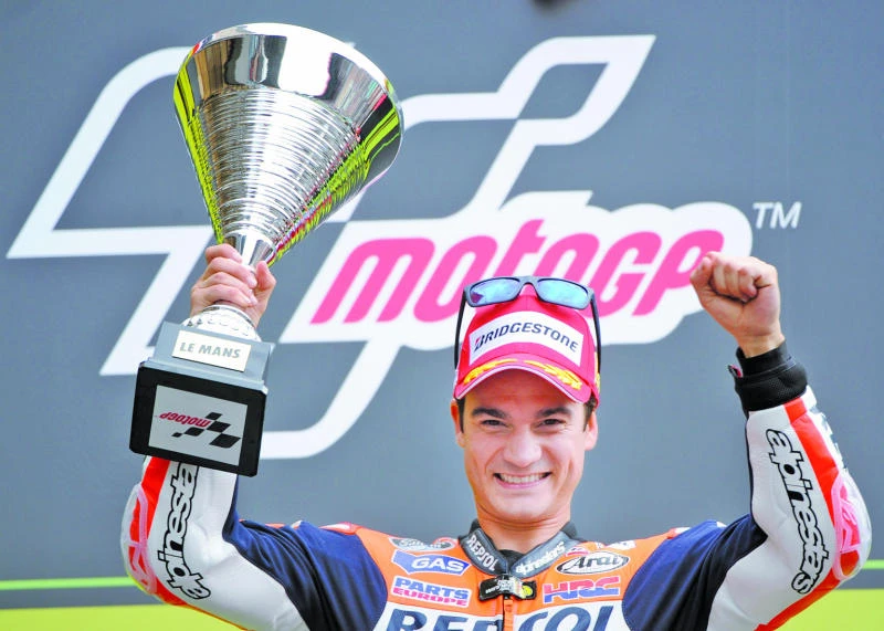 Pedrosa grabs MotoGP lead after victory in France