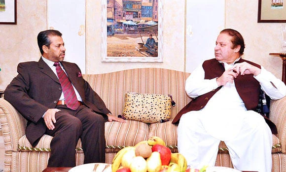 Saudi ambassador to Pakistan meets with Nawaz Sharif