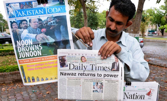 Official Pak poll results confirm Sharif headed for 3rd term