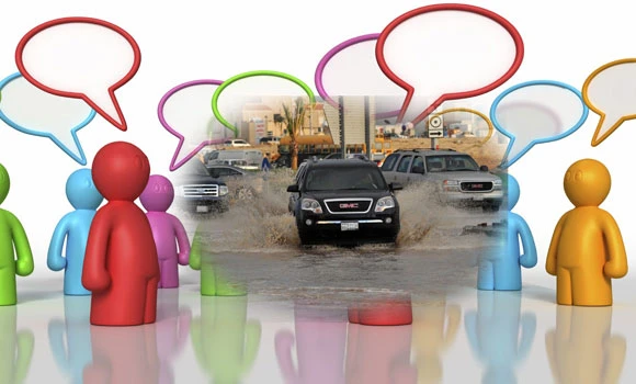 Social media help save marooned