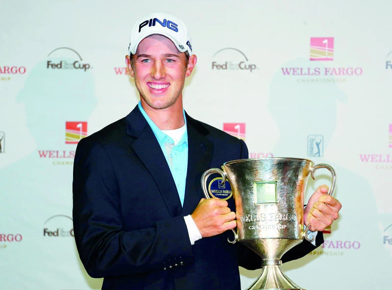 Rookie Ernst wins Wells Fargo in playoff